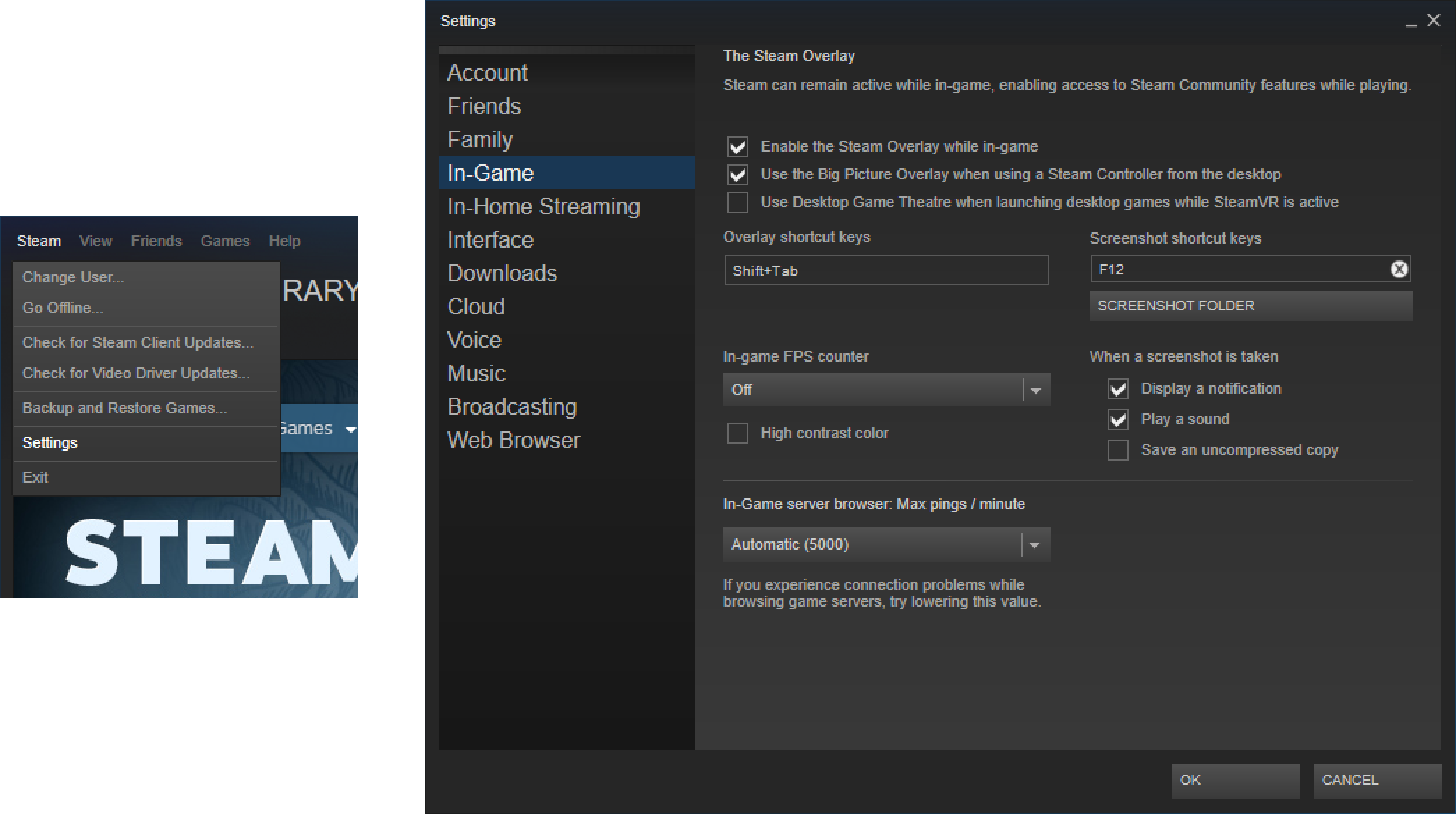 How to disable steam фото 7